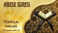 Abese Suresi Meali