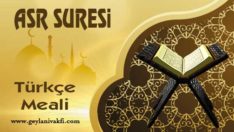 Asr Suresi Meali