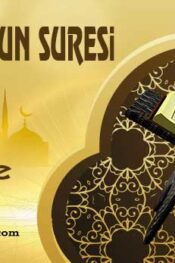 Münafikun Suresi Meali