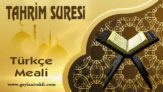 Tahrim Suresi Meali