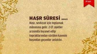 Haşr süresinin fazileti