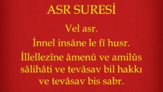 Asr süresinin fazileti