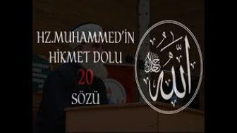 Hz.Muhammed (sav) Hikmet Dolu 20 Sözü