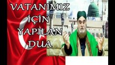 Efendi Hazretleri Vatanımız İçin Dua Etti