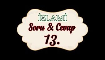 Soru,Cevap-13-Mezarlıklara Selam verilince Geri almalı mıyız