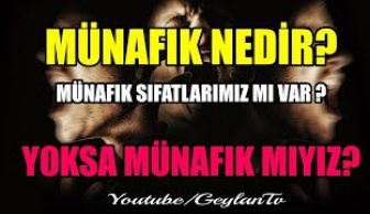 YOKSA MÜNAFIK MIYIZ? (Mutlaka İzlemelisin)