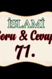 Soru,Cevap-71-İnsanlar bu zamanda aşkullah makamını aramaları doğru mu?