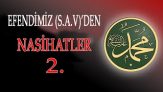 Efendimiz (S.a.v)’den Nasihatler-2-Tövbe