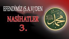 Efendimiz (S.a.v)’den Nasihatler-3-Sabır