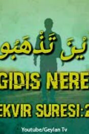 Bu Gidiş Nereye ? (Fe-Eyne Teżhebûn)