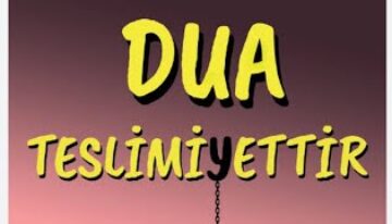 Ümmeti Muhammedin muhakkak Dinlemesi Gereken Muhteşem Dua.